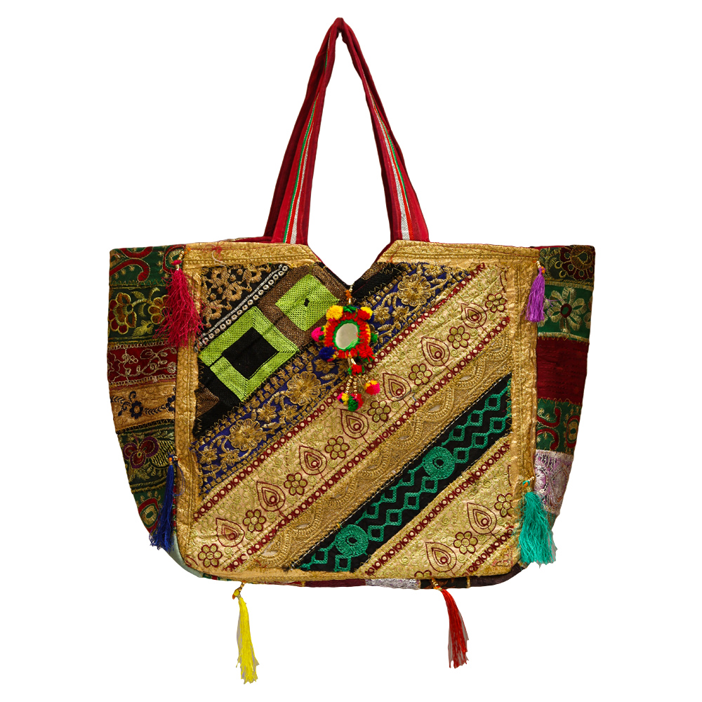 Funky Shimar Look Ethnic Design Bag For All Days