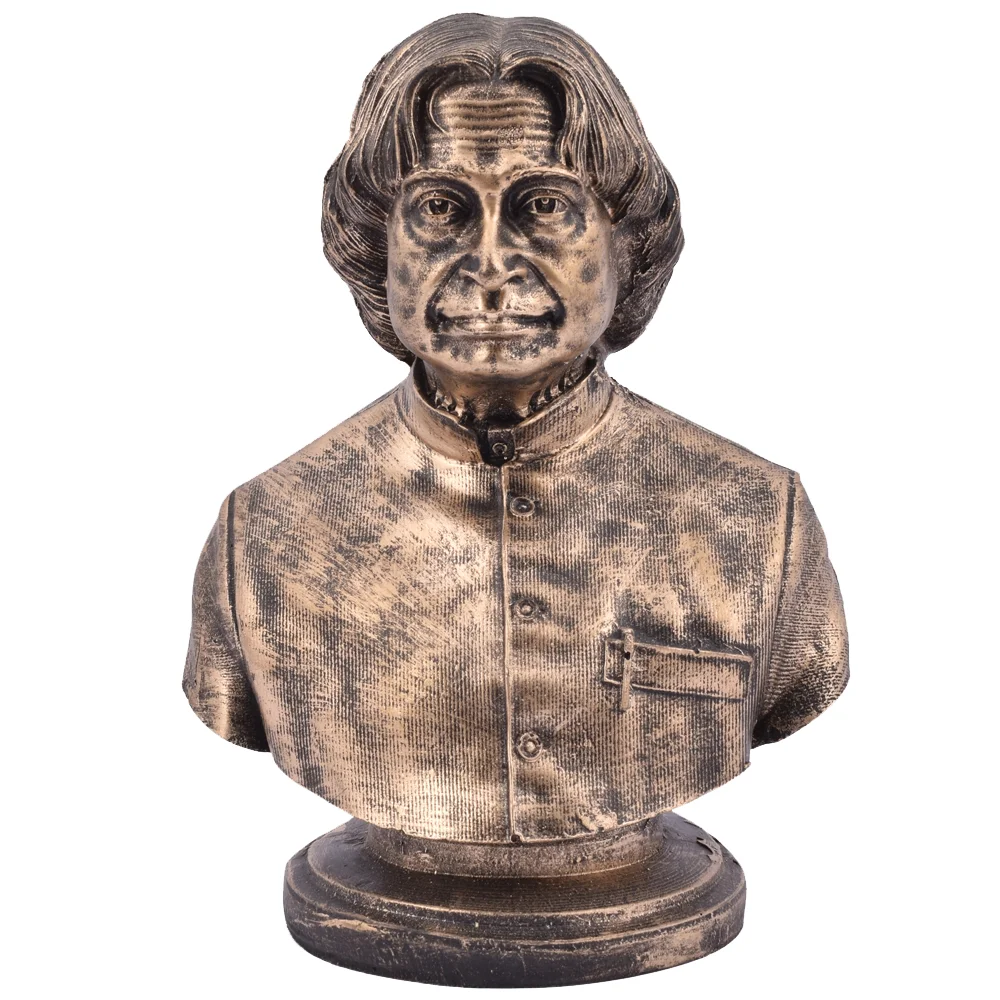 Ideal For Students, This Beautiful Idol Of The Genius A.P.J Abdul Kalam Has Been Crafted Using Polyester Resin
