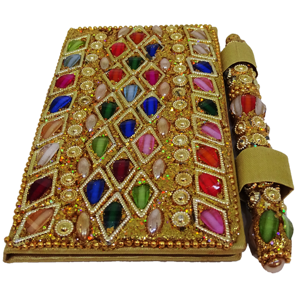 Rajasthani Handcrafted Diary With Pen