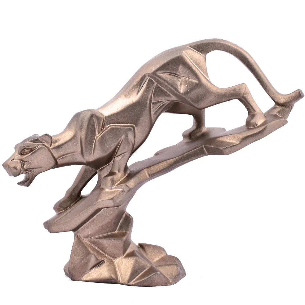 Unique And Elegant Panther Showpiece Made Of Polyresin For Return Gifts