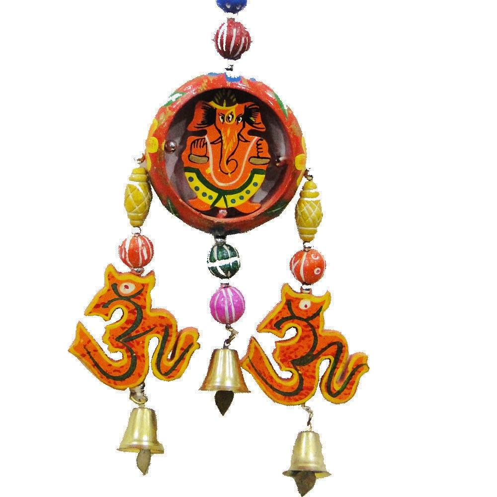 Ganesha & Om Wall Hanging Wind Chime Online For Good Vastu