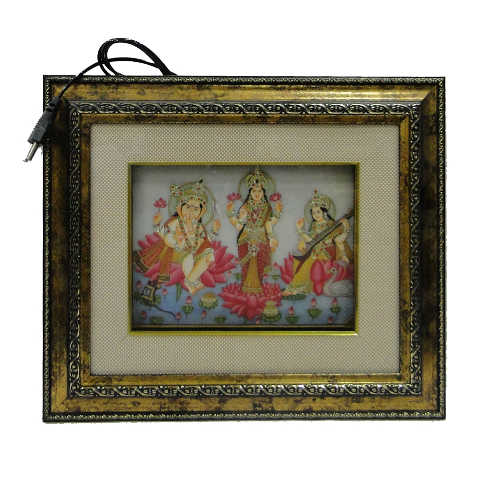 Exclusive Wood Photo Frame With Led Lights For Diwali