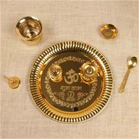 Authentic German Silver puja thali