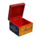 Handmade Multicolor Embossed Box in Woodhandicraft item