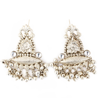 Unique pair of artistic earrings