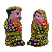 Decorative traditional Rajasthan handicraft figurine crafted with plaster of Paris