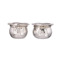 German Silver Potli Bowl Set with Tray - Unique Return Gift Idea