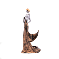 Home Decor Beautiful Statue Of A Lady In A Gown