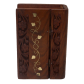 Wooden Box etched with traditional design for domestic use BH-0614-1