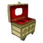 Wooden pitari box having royal design to keep ladies ornaments BH-0617-1