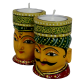 Ethnic t-lite candle holders with a touch of rajasthan BH-0623-1