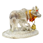 Impressive cow and calf showpiece in metal to beautify your table top BH-0629-1