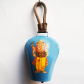 Colourful metal wind bell with ganesha painted for vibrancy and peace BH-0647-1