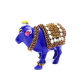 Boontoon metal cow with stone work