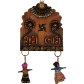Wooden Kundan key holder for home decor
