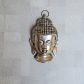 Metal buddha face