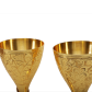 gold plated wine glass for return gifts