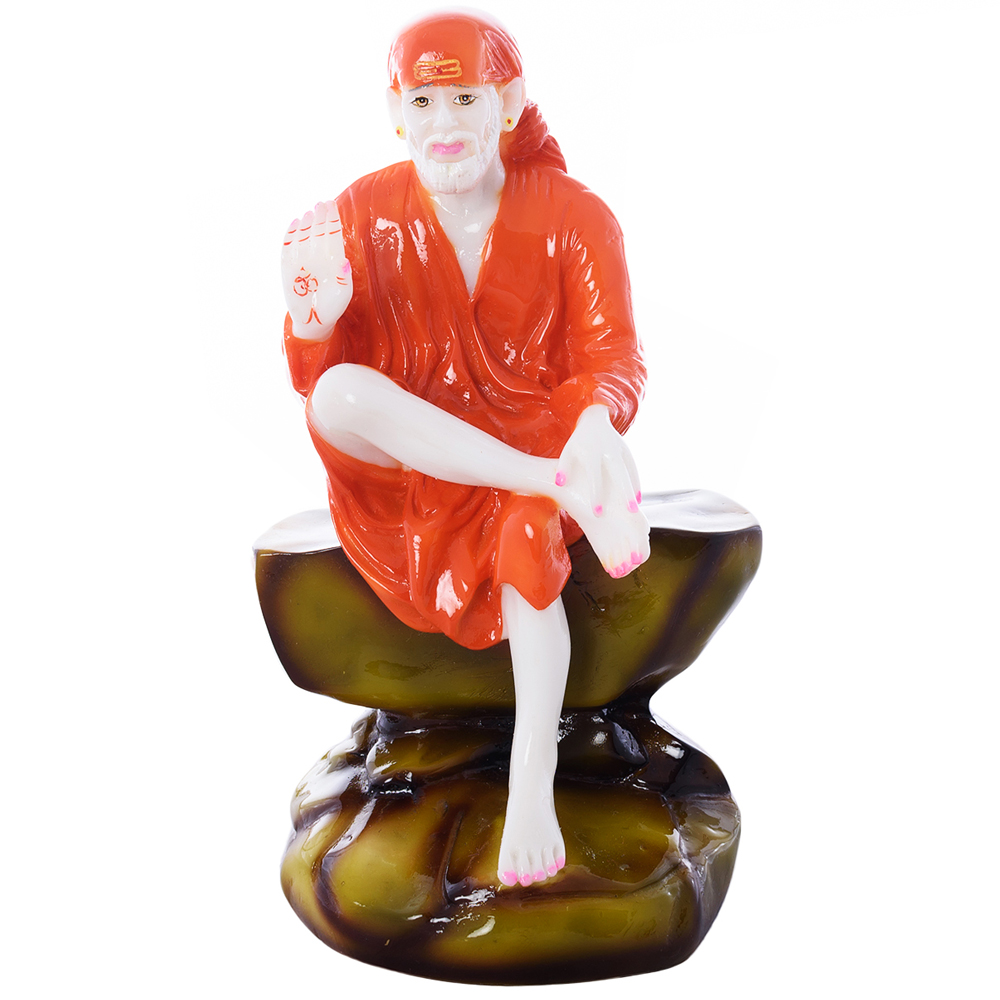High Quality Divine Sai Baba Polyresin Figurine