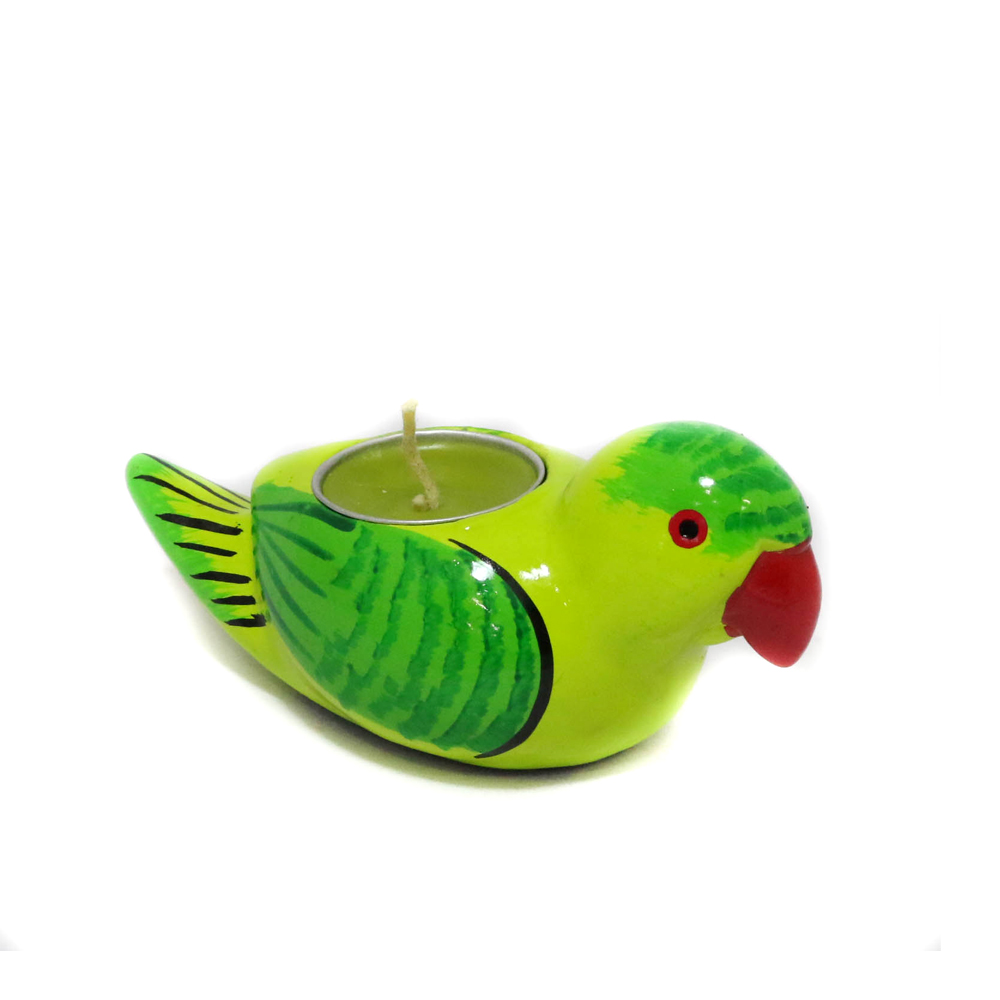 Parrot Shaped T-Light Candle Stand 