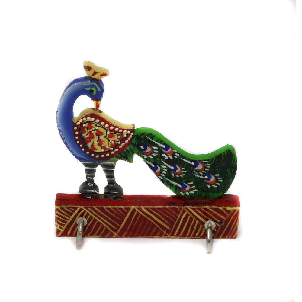 Soulful Peacock Key Stand