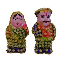 Decorative traditional Rajasthan handicraft figurine crafted with plaster of Paris