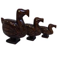 Duck Set Of 3 Made From Top Grade Wood