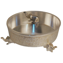 Elegant German Silver Elephant Box Handcrafted Return Gift