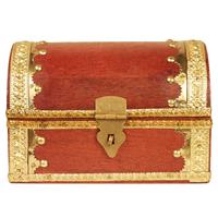 Wooden and brass made beautiful jewellery box