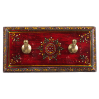 Beautiful Hand Painted Dual Wall Hanger for Your Home