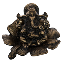 Metal lord Ganesha showpiece