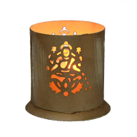 Buy this beautiful ganesh laxmi figure candle hanging