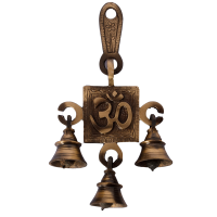 Feel The Tinkling Of Om Brass Hanging Bells In Your Home