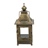 Iron And Copper Handcrafted Lantern