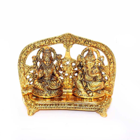 Lord Laxmi & Ganesha on Sinhasan for Sale