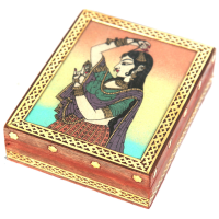 Traditional Bani Thani Gemstone Rajasthani Jewellery Box