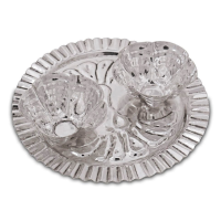 Roli-chawal plate made of german silver with highest quality finish