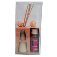 Scented aroma oil & burner with reed diffuser sticks