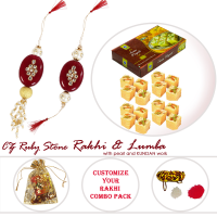 Trendy Rakhi With Gift Hampers For Brother 