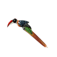 Wooden Toucan Bird Shaped Stylish Pen 