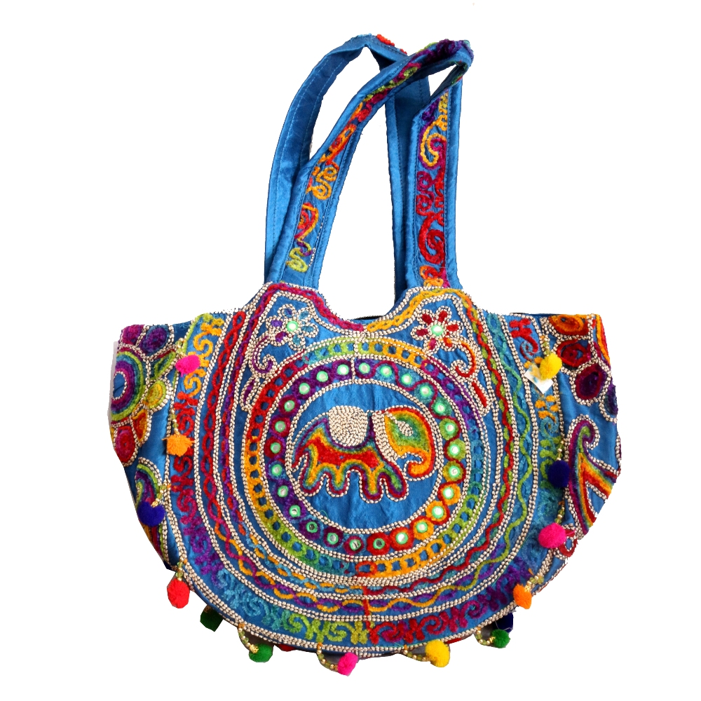 Flipkart.com | Swingzy Handmade Banjara Bohemian Sling Bag/ Stylish &  Trendy Boho Chic Jute Tassel Bag For Girls and Women/ Traditional Cross  Body Clutch Purse with Fancy Shells and Beads - Perfect