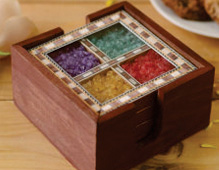 Wooden Gemstone Handicrafts