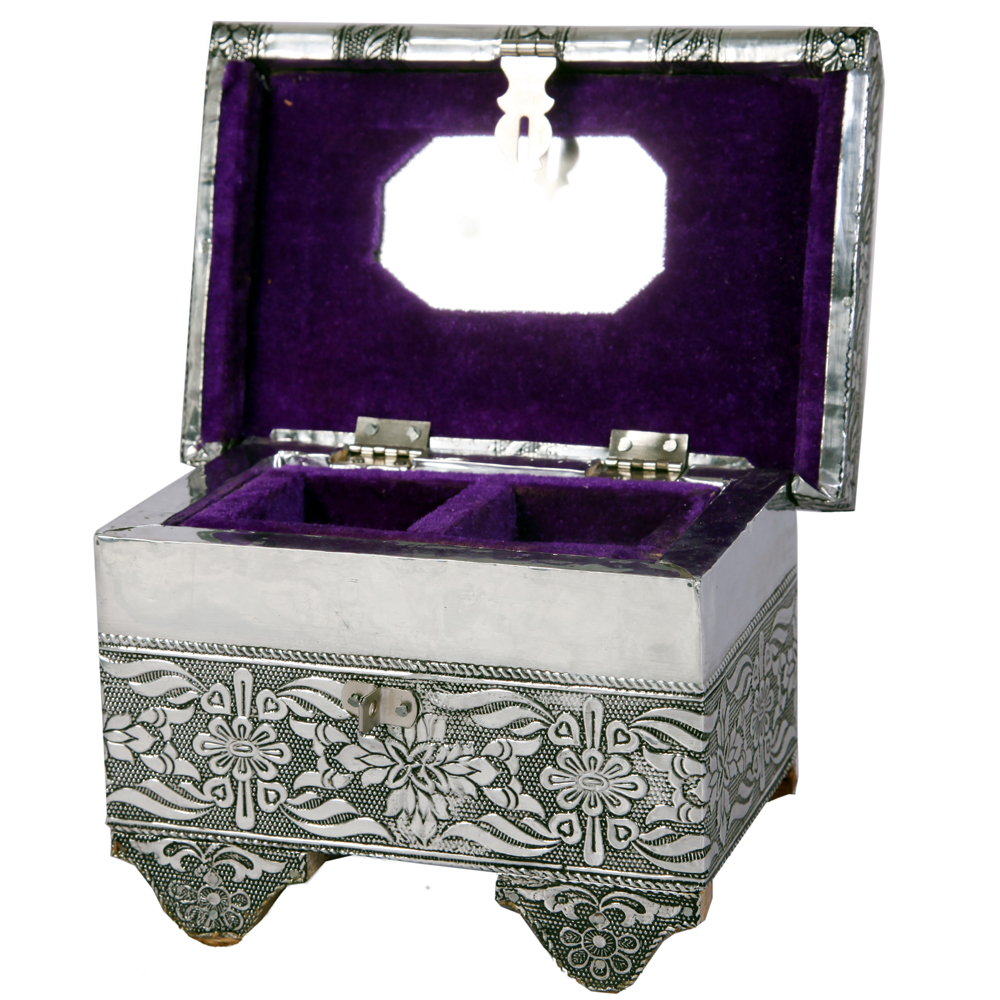 Floral Design Oxidized Jewellery Box | Boontoon