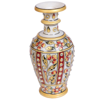Traditional Marble Meenakari Handicrafts Flower Vase Online