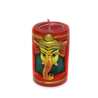 Artistic Ganesha T-Light Candle Stand