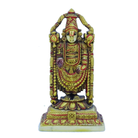 Bronzy Tirupati Balaji Idol Made Of Resin