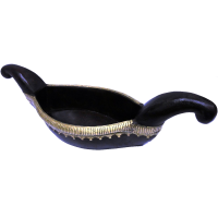 Handmade Decorative Bowl Crafted In Wood & Brass Online
