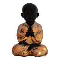 Fiber Meditating Baby Monk 