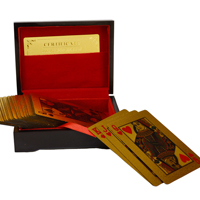 Gold Plated Playing Cards with Purity Certificate Online