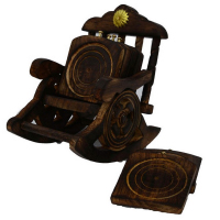 Handmade wooden tea coasters 