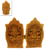 Innovative Folded Lakshmi-Ganesha